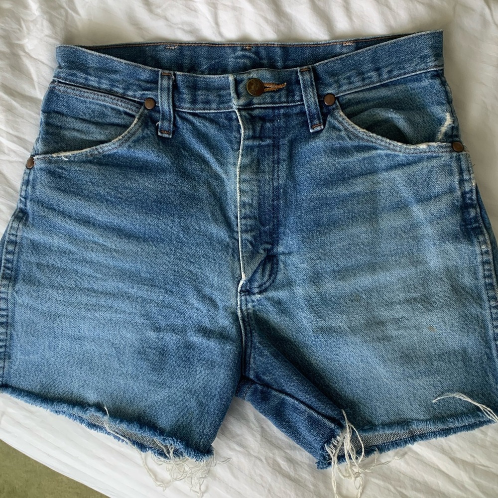 Wrangler vintage jean shorts
